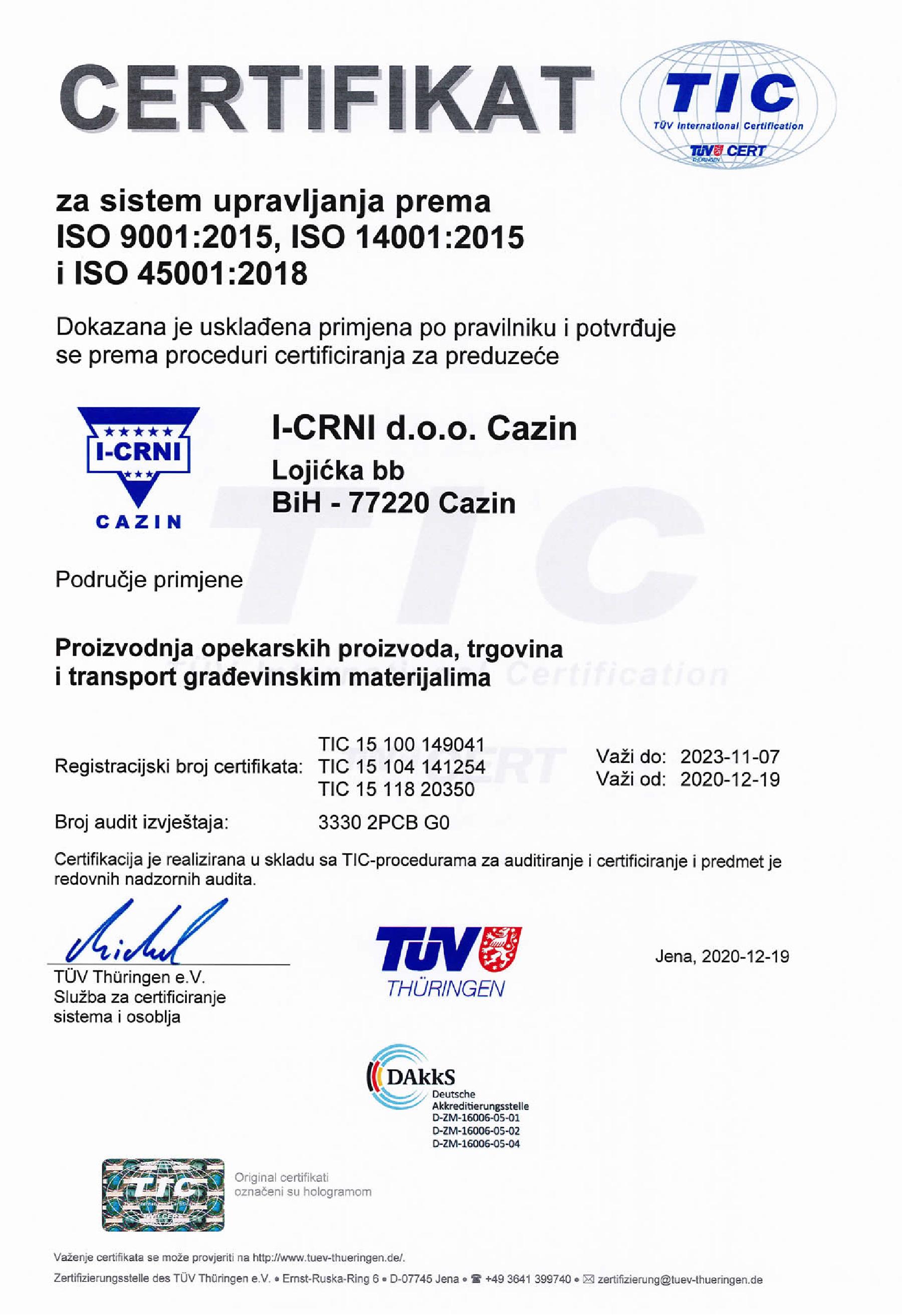 CERTIFIKATI